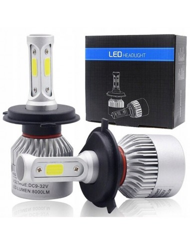 Żarówki LED H8 72W 16000lm - zestaw...
