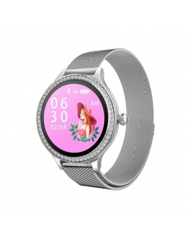 Damski smartwatch zegarek mesh RM6